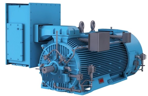 Large, Power-Dense AC Motors for Hazardous Duty