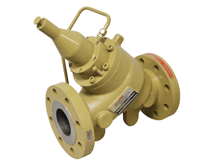 Pilotless, Spring-Loaded, Back Pressure Valve Reduces Crude-Oil-Spill Risk and Maintenance