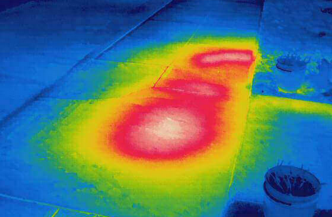 Water Leakage Thermal Imaging